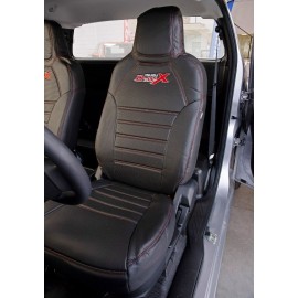 Housses sièges surpiquage rouge Isuzu D-Max N60 2020-2024