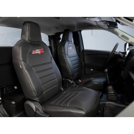 Housses sièges simili cuir noir Isuzu D-Max N60 à partir de 2020
