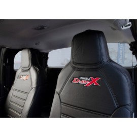 Housses sièges simili cuir noir Isuzu D-Max N60 à partir de 2020
