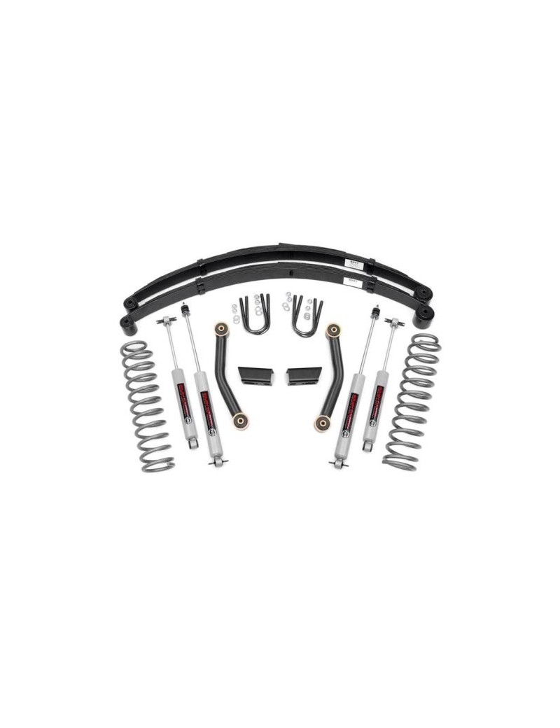 Kit suspension Rough Country +7.5cm Jeep Cherokee XJ