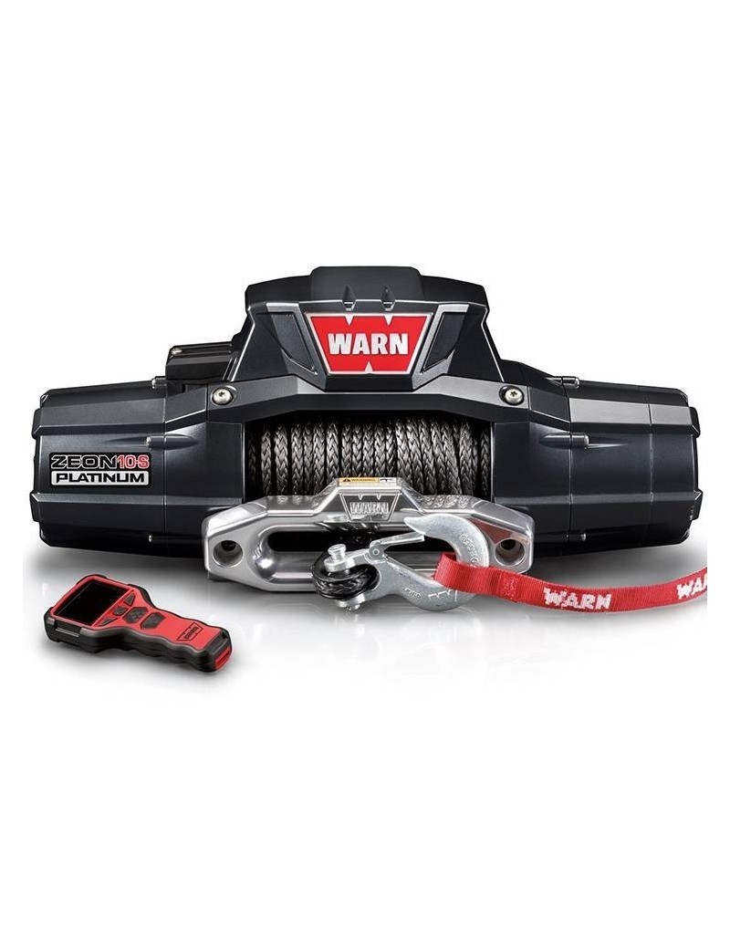 Treuil Warn Zeon 10-S 4,5 tonnes Platinum 12 volts