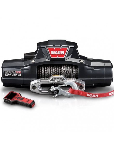 Treuil Warn Zeon 10-S 4,5 tonnes Platinum 12 volts