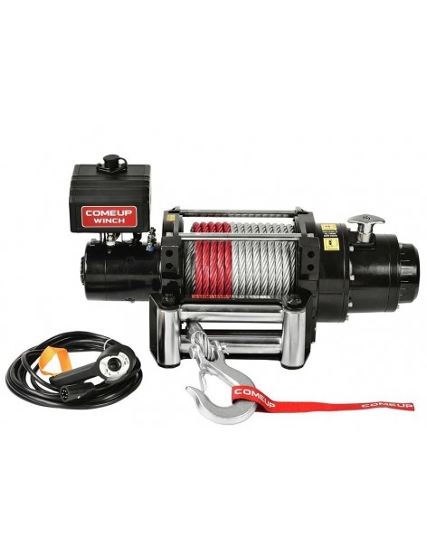 Treuil Come-Up DV18 8181 kg 24 volts avec câble acier