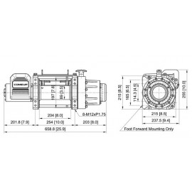 Treuil Come-Up Walrus 16.5 7484 kg 24 volts