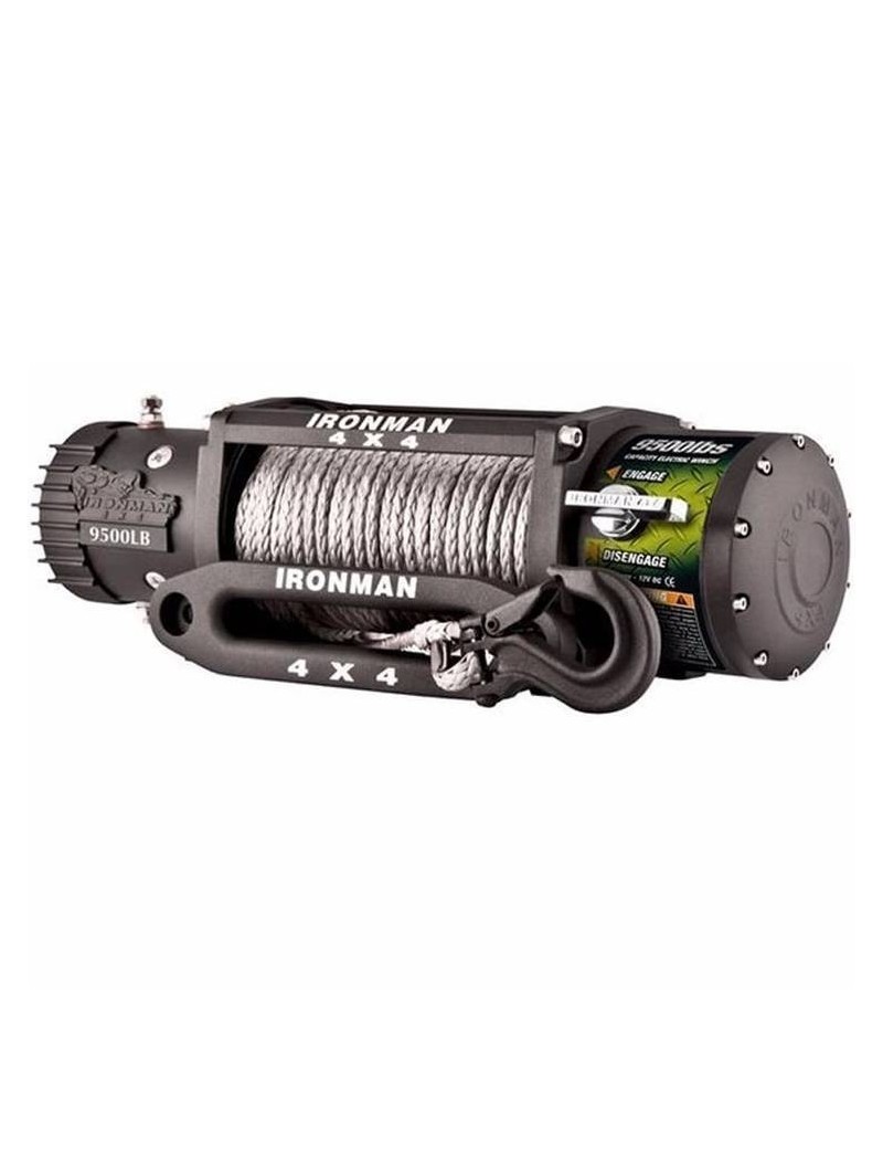 Treuil électrique Ironman Monster Winch 9500 corde synthétique