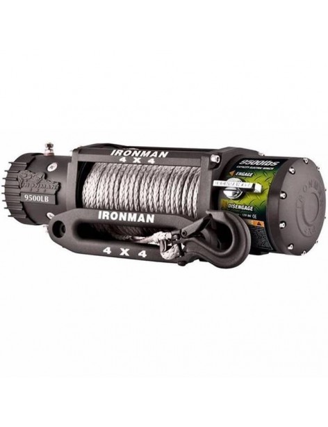 Treuil électrique Ironman Monster Winch 9500 corde synthétique