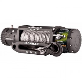 Treuil électrique Ironman Monster Winch 12000 corde synthétique