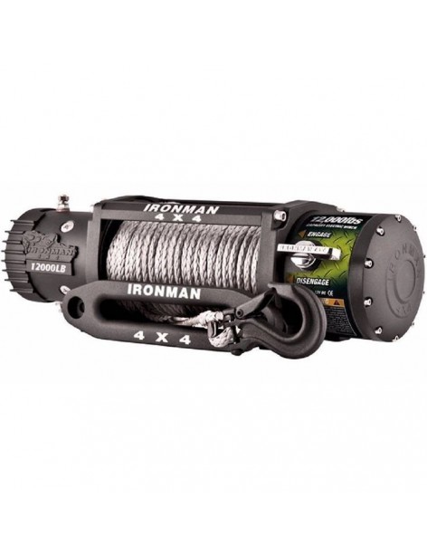 Treuil électrique Ironman Monster Winch 12000 corde synthétique