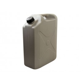 Jerrycan d’eau en plastique