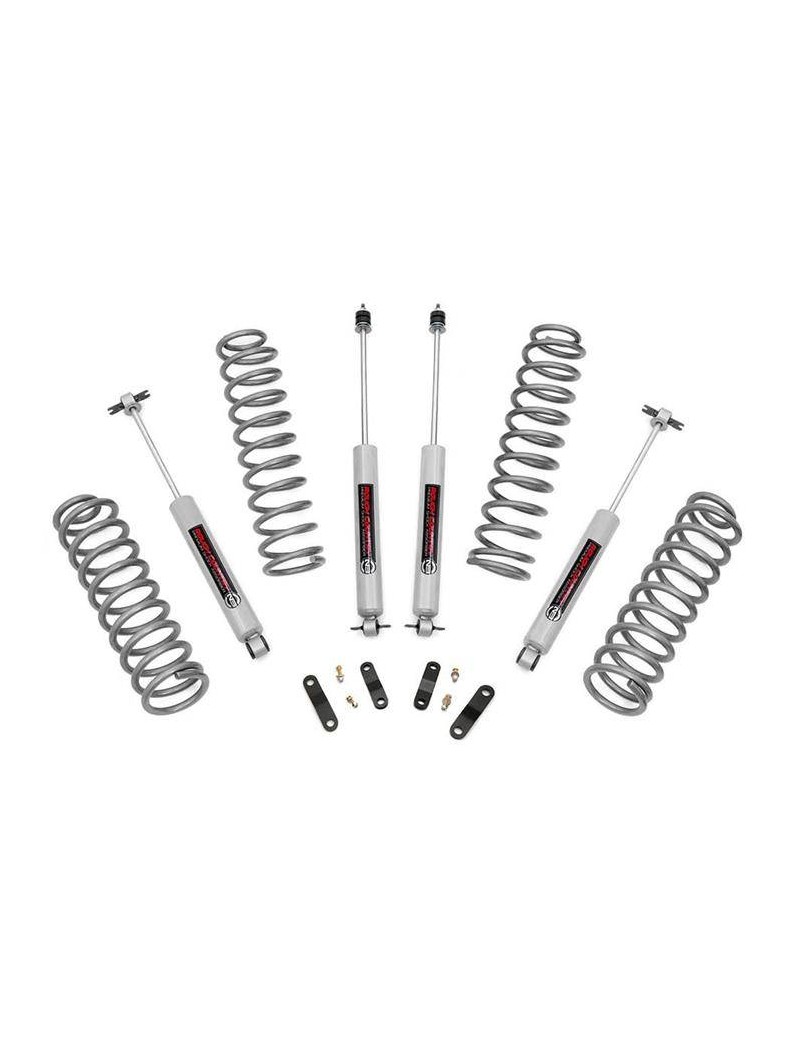 Kit suspension Rough Country +6,3 cm Jeep Wrangler JK 2007-2017