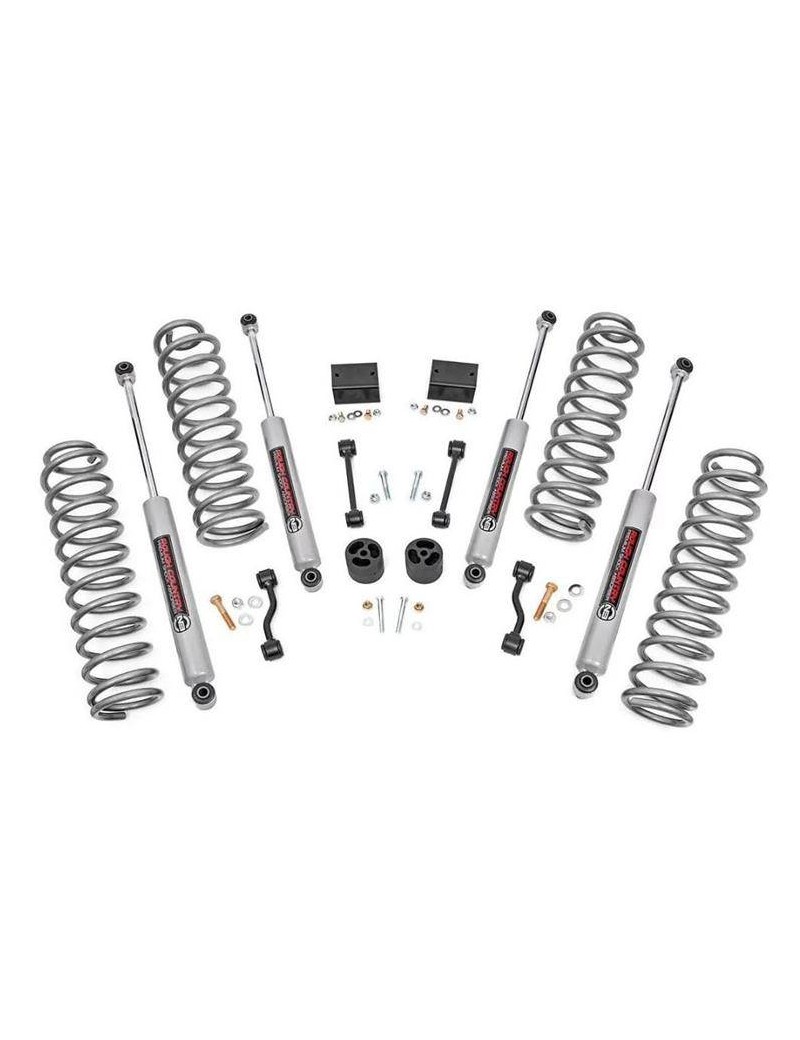 Kit suspension Rough Country +6,3 cm Jeep Wrangler JL 2018-2022