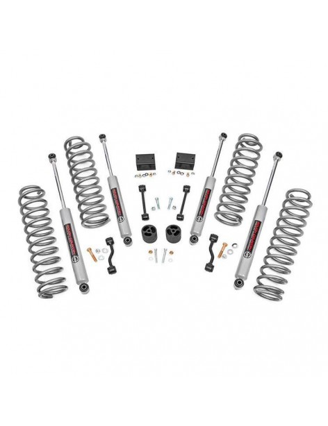 Kit suspension Rough Country +6,3 cm Jeep Wrangler JL 4 portes 2018-2022