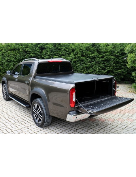 Couvre benne aluminium Top-Roll Linextras Noir Mercedes Classe X
