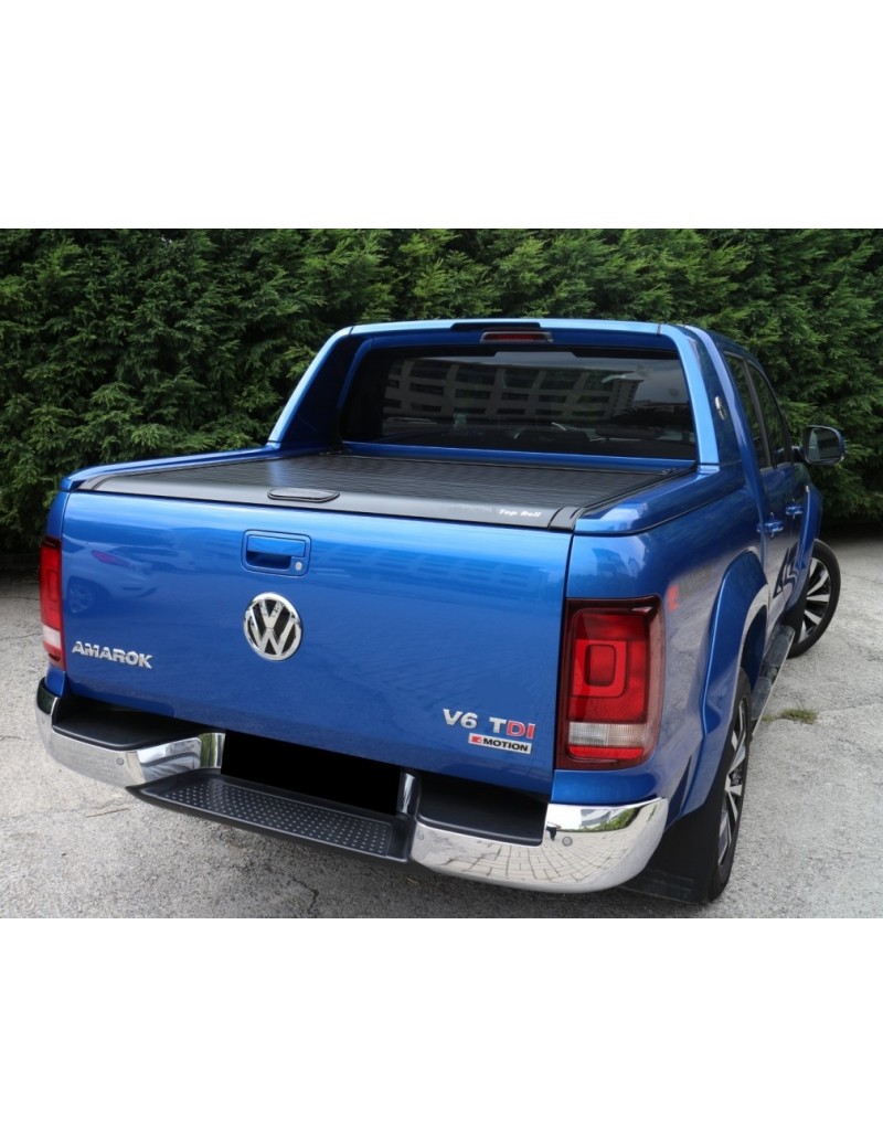 Couvre benne aluminium Top-Roll Linextras Noir Volkswagen Amarok 2016-2022