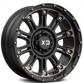 Jante aluminium KMC XD829 Hoss 2 Satin Black Machined Dark Tint