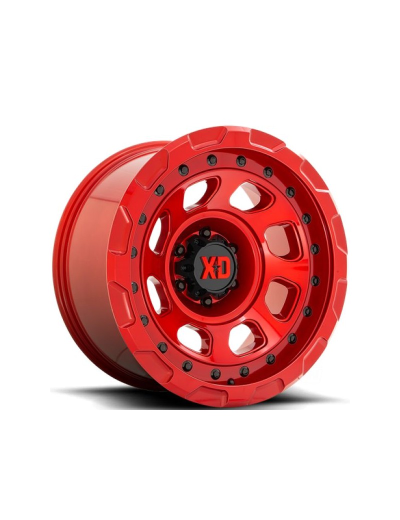 Jante aluminium KMC XD861 Storm Candy Red