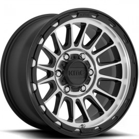 Jante aluminium KMC KM542 Impact Satin Black Machined