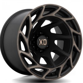 Jante aluminium KMC XD860 Onslaught Satin Black Bronze Tint