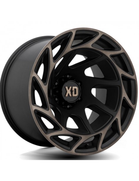 Jante aluminium KMC XD860 Onslaught Satin Black Bronze Tint