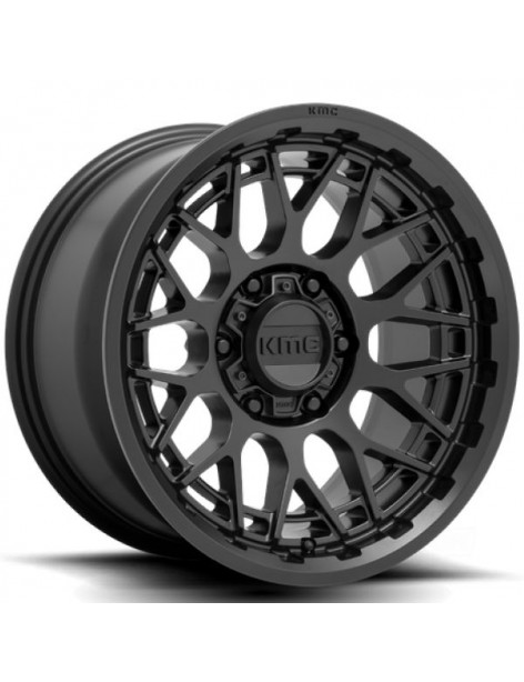 Jante aluminium KMC KM722 Technic Satin Black