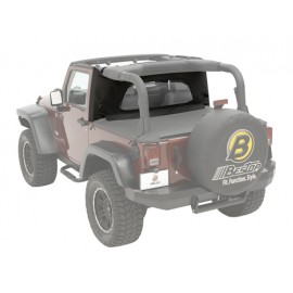 Windjammer Wrap Around Black Diamond Jeep Wrangler JK 2 portes