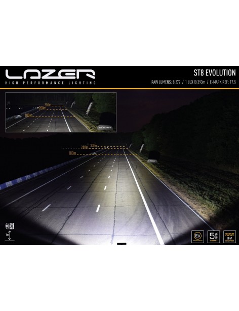 Barre LED Lazer Lamps ST-8 Evolution