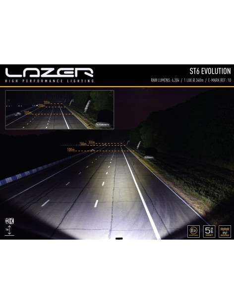 Barre LED Lazer Lamps ST-6 Evolution