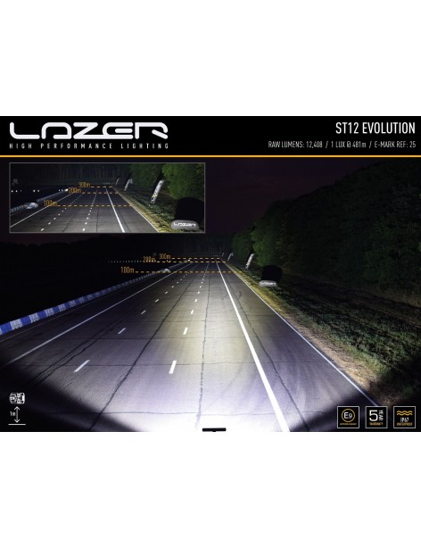 Barre LED Lazer Lamps ST-12 Evolution