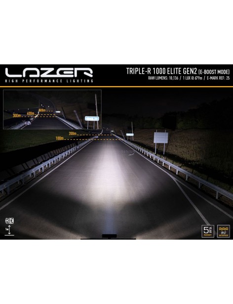 Barre LED Lazer Lamps Triple-R 8 GEN2 Elite