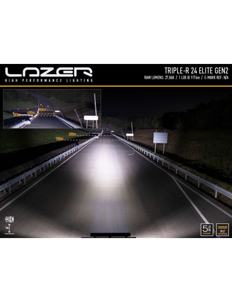 Barre LED Lazer Lamps Triple-R 24 GEN2 Elite