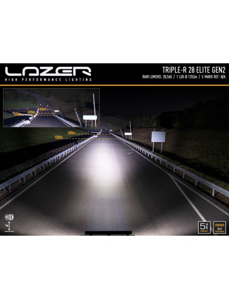 Barre LED Lazer Lamps Triple-R 28 GEN2 Elite