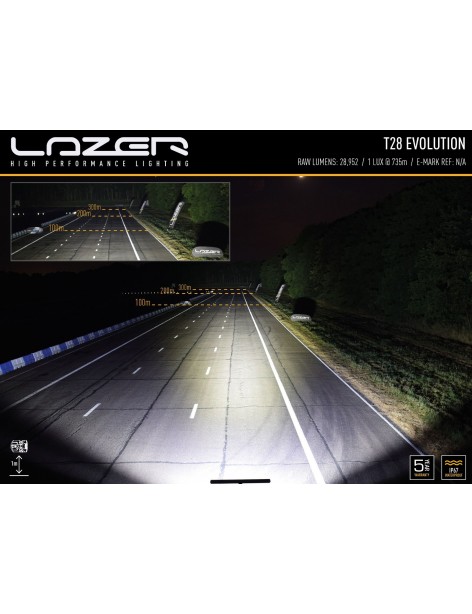 Barre LED Lazer Lamps T-28 Evolution