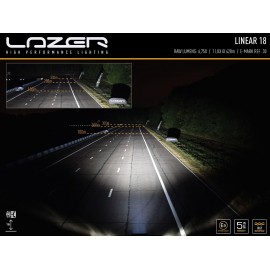 Barre LED Lazer Lamps Linear-18 pour 4x4/Pick-up/SUV