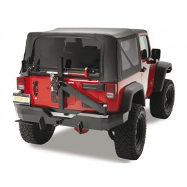 Pare-chocs arrière Bestop HighRock + Support Roue de secours Jeep Wrangler JK