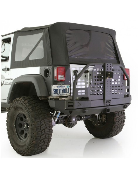 Pare-chocs arrière + Support Roue de secours XRC Smittybilt Atlas Jeep Wrangler JK