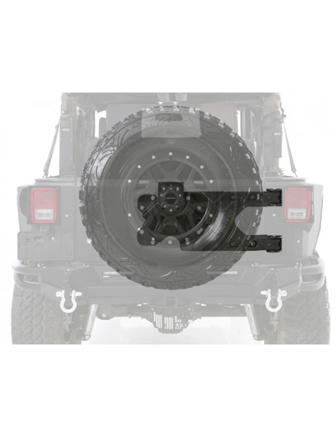 Support Roue de secours HD Smittybilt Jeep Wrangler JK SB2843