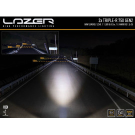 Kit intégration barres LED Lazer Lamps sur calandre de Ford Ranger 2016-2018