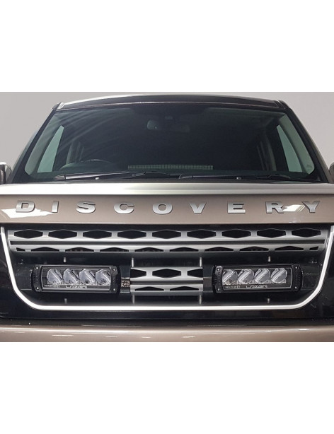 Kit intégration barres LED Lazer Lamps sur calandre de Land Rover Discovery 4 2014-2017