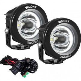 Kit Phares LED Optimus Halo Black 10 Watts Vision X