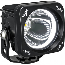 Phare LED Optimus Square Halo Black 10 Watts Vision X