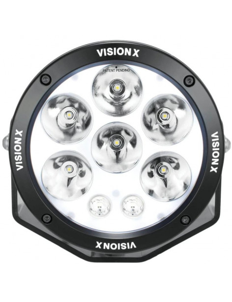 Phare LED Cannon 6.7" 80 watts Adventure Vision X