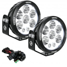 Kit phares LED Cannon 6.7" 160 watts Adventure Vision X