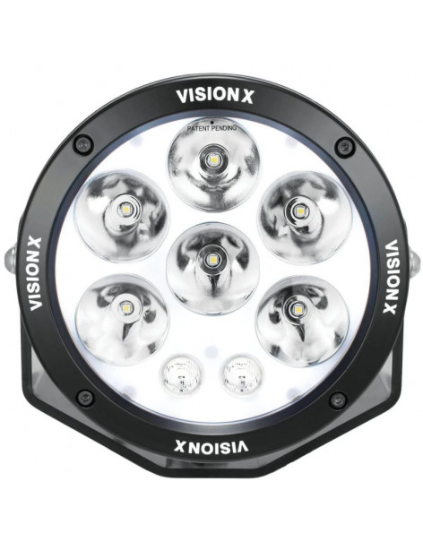 Kit phares LED Cannon 6.7" 160 watts Adventure Vision X