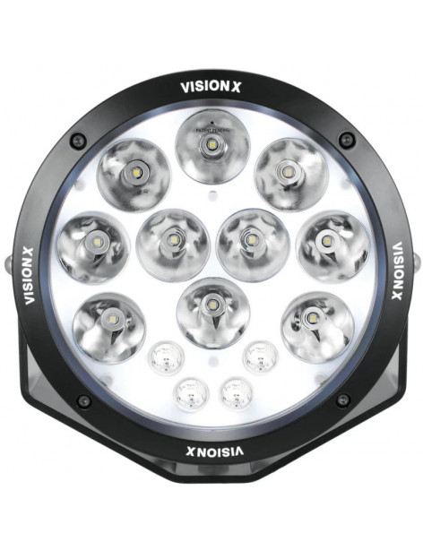 Phare LED Cannon 8.7" 120 watts Adventure Vision X