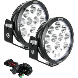 Kit phares LED Cannon 8.7" 120 watts Adventure Vision X