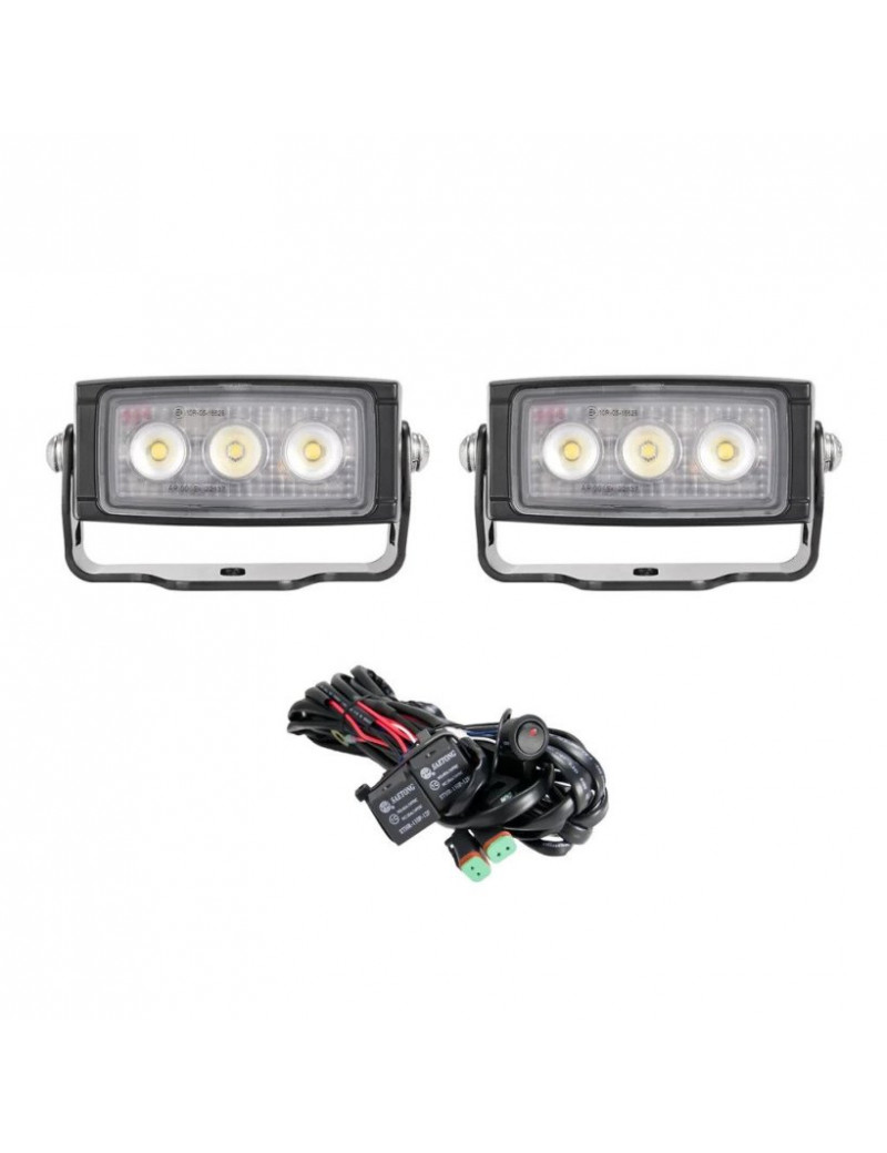 Kit phares LED Overland 15 watts Vision X