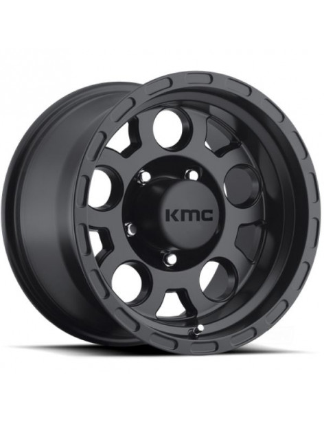 Jante aluminium KMC KM522 Enduro Matte Black Wrangler JK