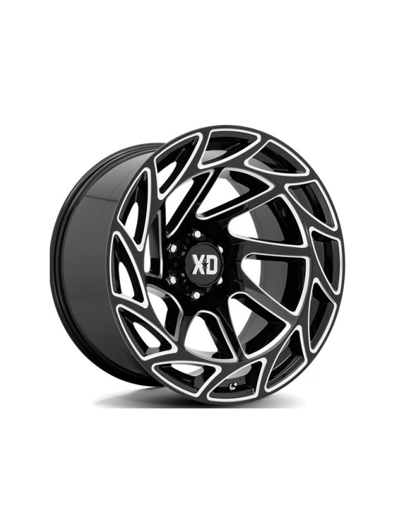 Jante KMC XD860 Onslaught Gloss Black Milled