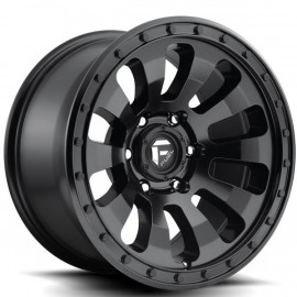 Jante Fuel Tactic D630 Matte Black 17-18 pouces Jeep Wrangler