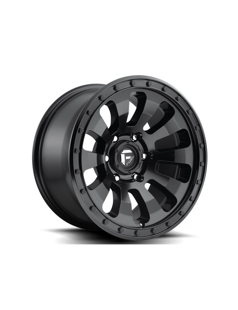 Jante Fuel Tactic D630 Matte Black 17-18 pouces Jeep Wrangler